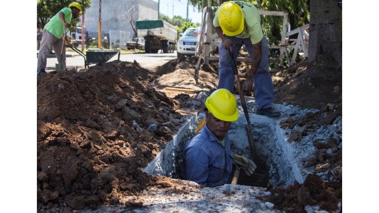 AySA informa tareas de emergencia